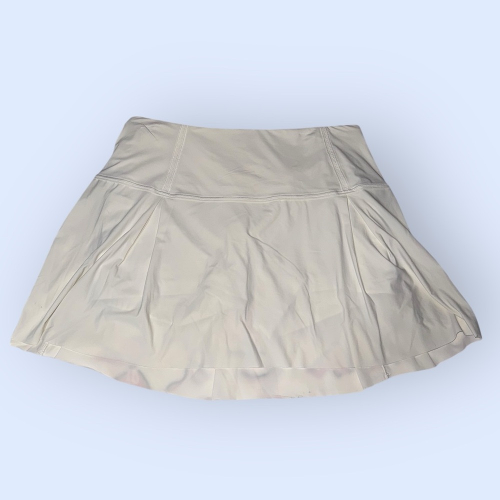 Lululemon White Tennis Skirt